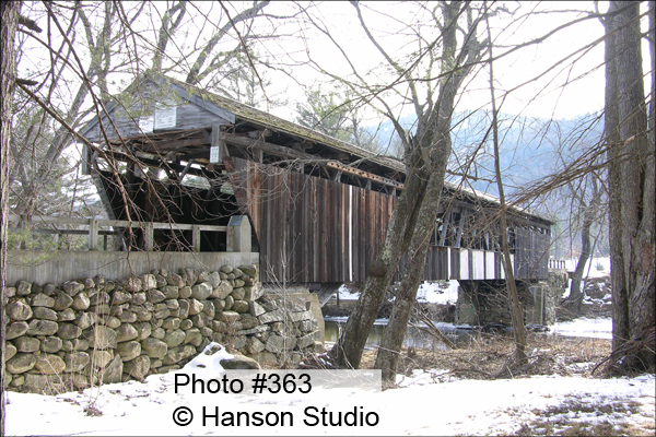 Ossipee, NH - Whittier Bridge - Winter